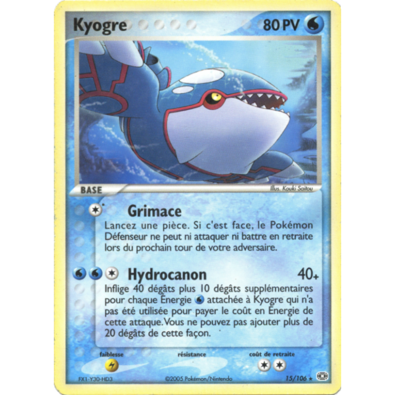 Kyogre 15/106