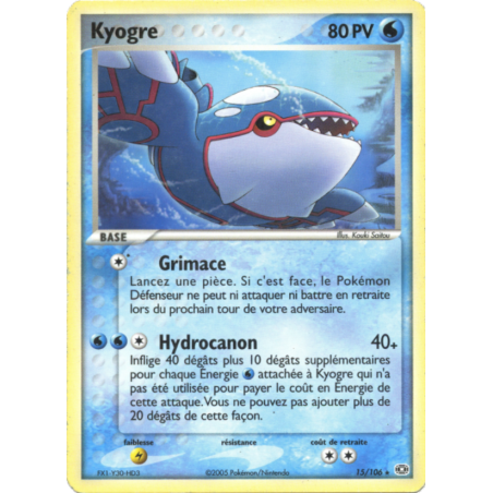 Kyogre 15/106