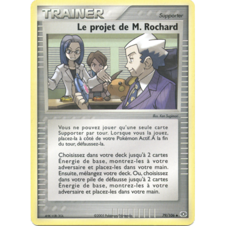 Le projet de M. Rochard 79/106