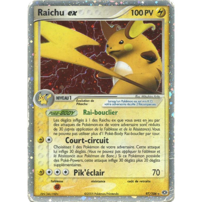 Raichu ex 97/106