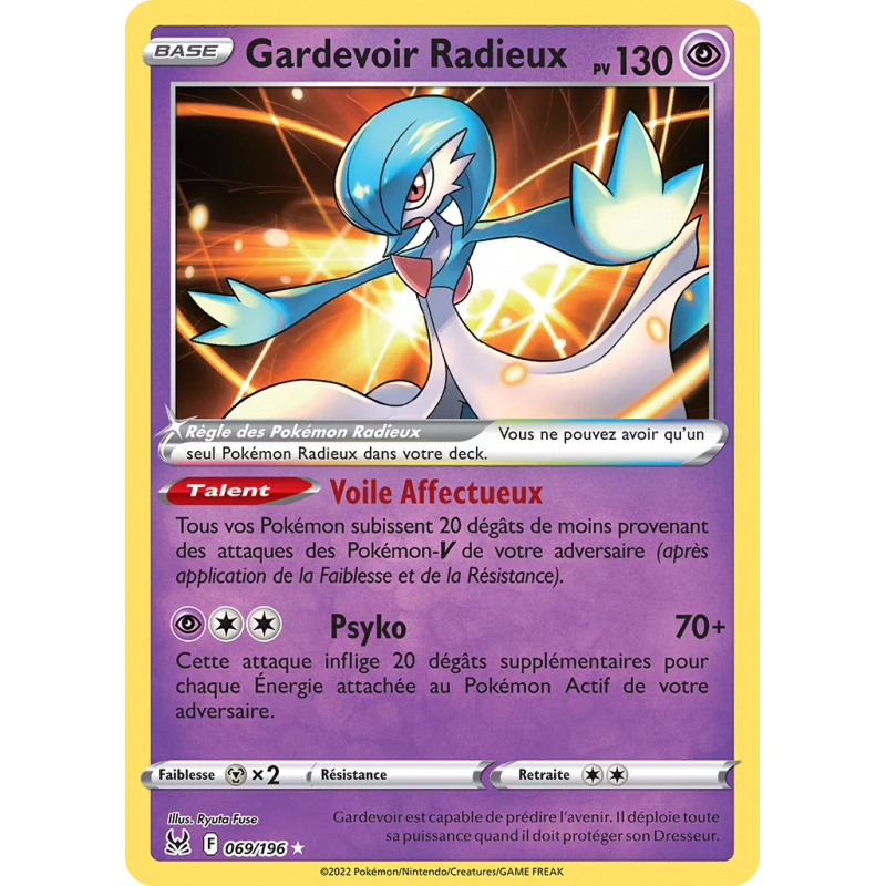 Gardevoir Radieux 69/196