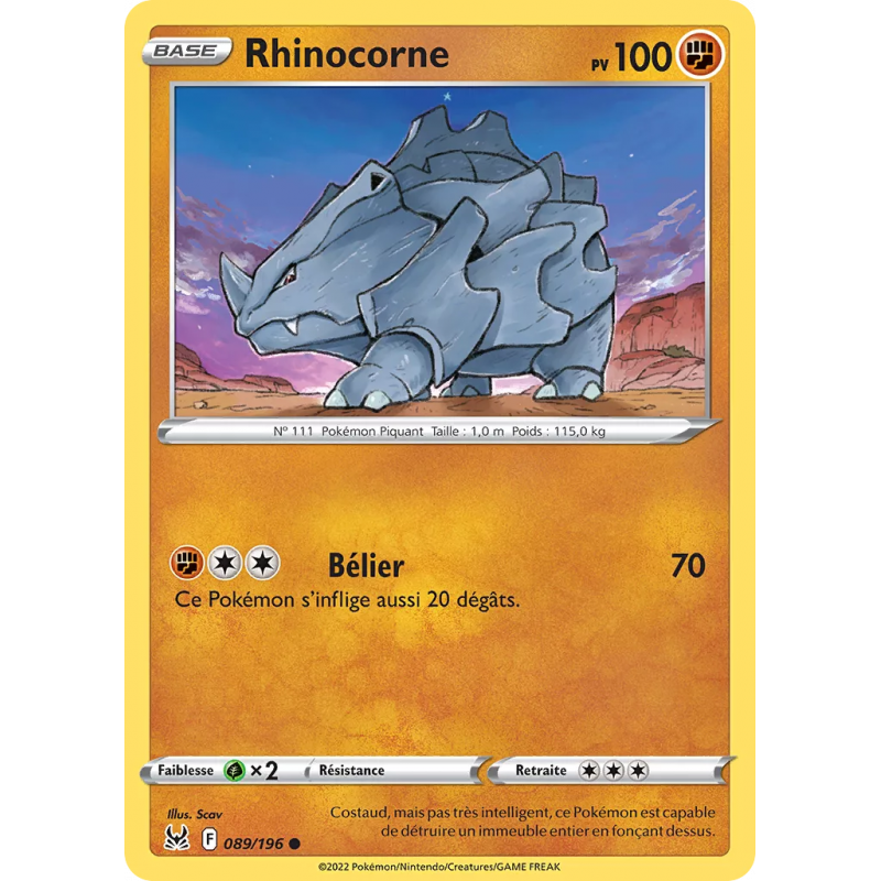 Rhinocorne 89/196