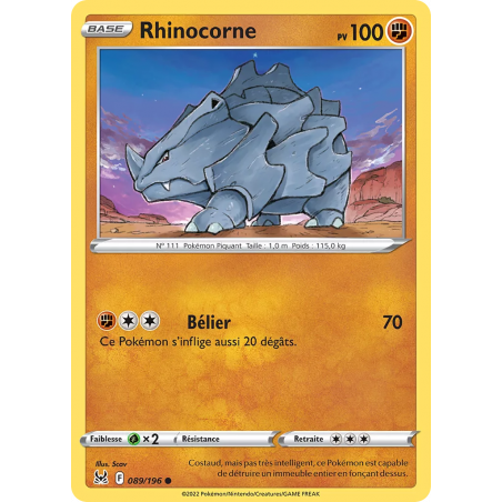 Rhinocorne 89/196