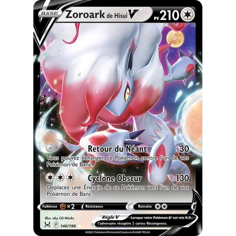 Zoroark de Hisui V 146/196