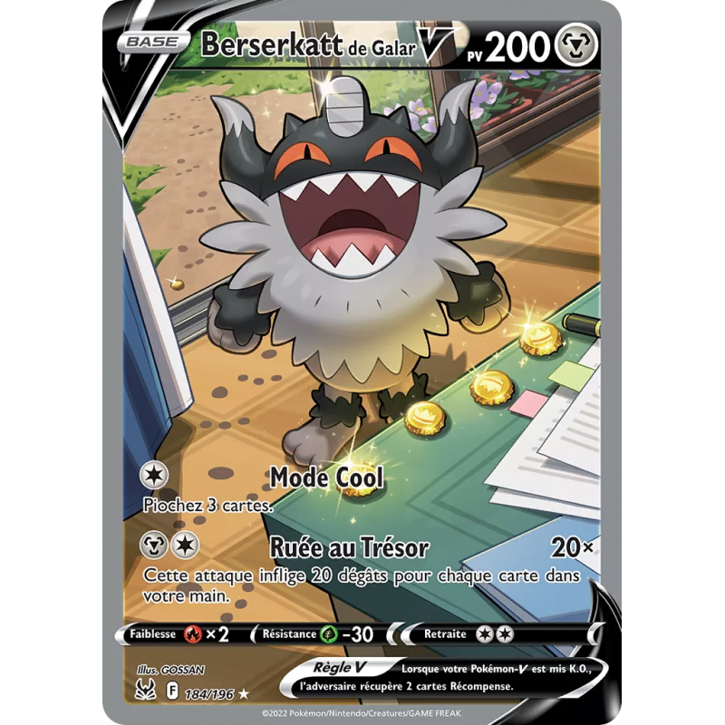 Berserkatt de Galar V 184/196