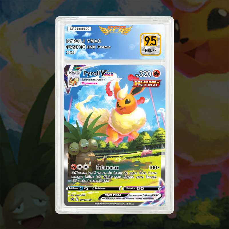 Gradation Pyroli Vmax SWSH180 Full Art | SFG Grading