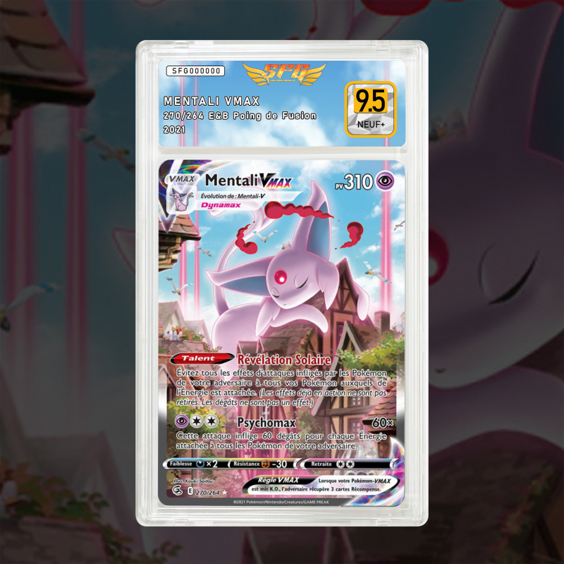 Gradation Mentali Vmax 270/264 Full Art | SFG Grading