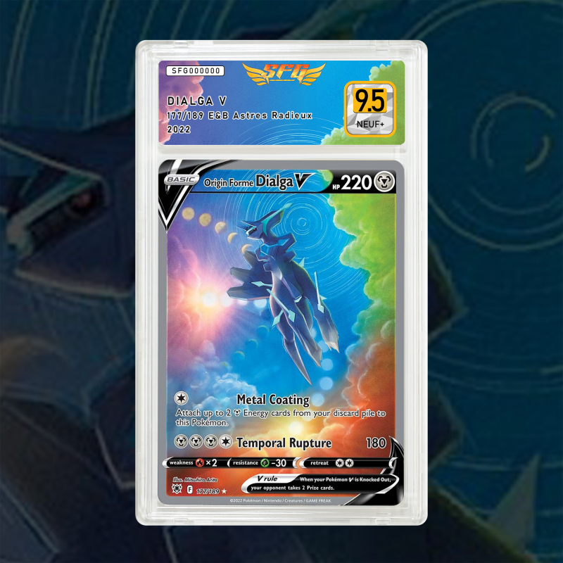 Gradation Dialga Originel V 177/189 Full Art | SFG Grading