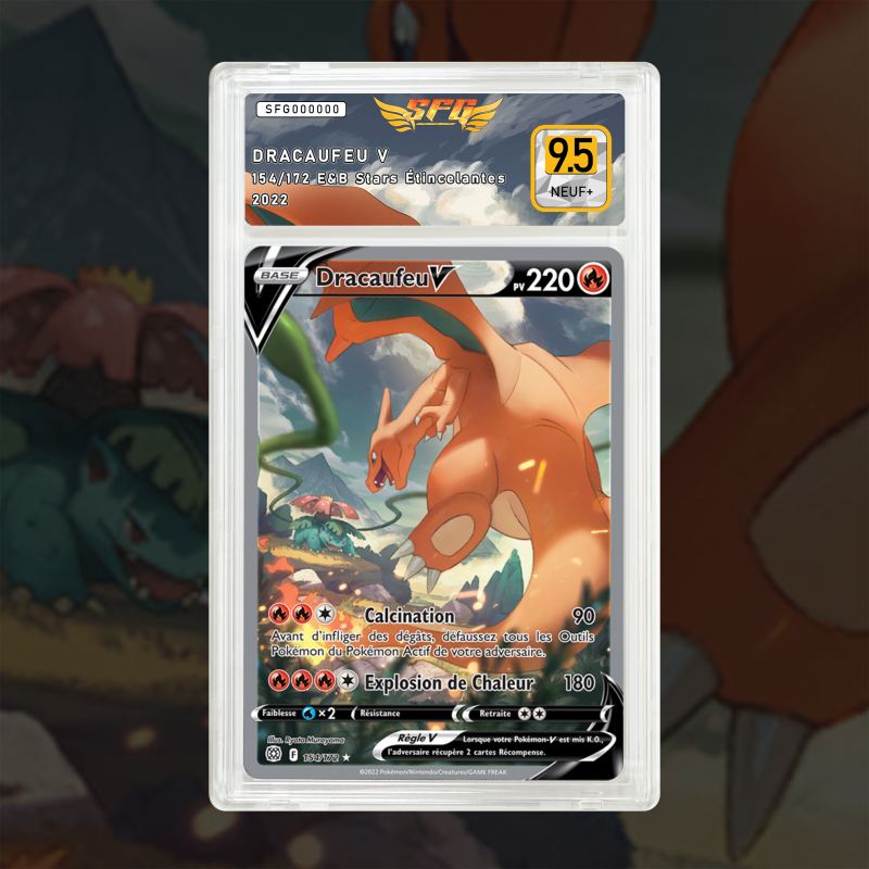 Gradation Dracaufeu V 154/172 Full Art | SFG Grading
