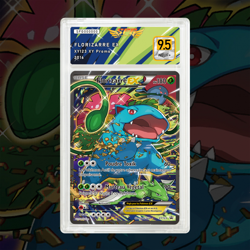 Gradation Florizarre Ex XY123 Full Art | SFG Grading