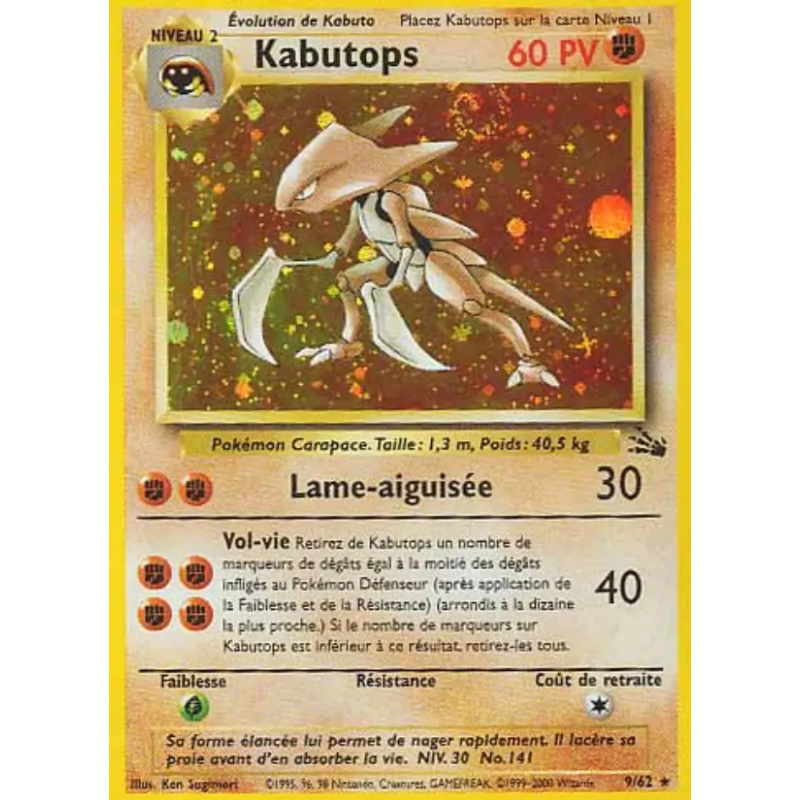 Kabutops 9/62