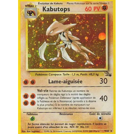 Kabutops 9/62