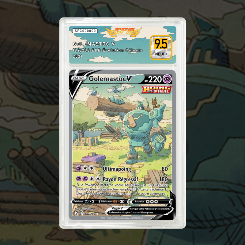Gradation Golemastoc V 182/203 Full Art | SFG Grading