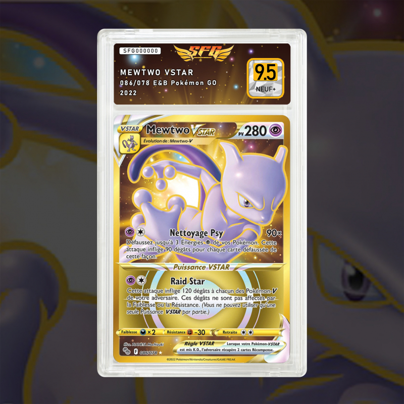 Gradation Mewtwo Vstar 086/078 Full Art | SFG Grading