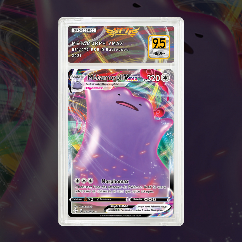 Gradation Métamorph Vmax 051/072 Full Art | SFG Grading