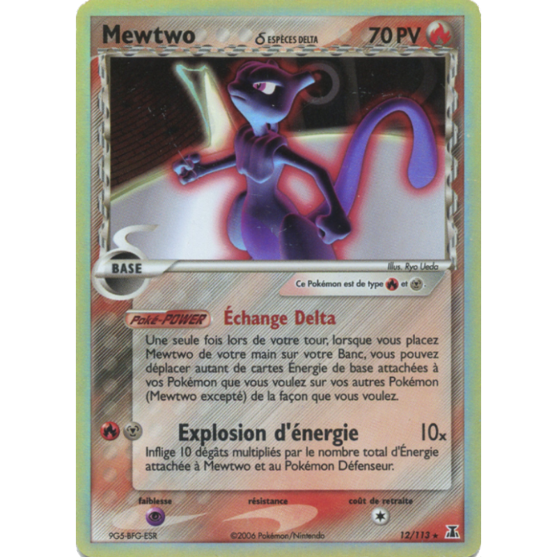 Mewtwo d ESPÈCES DELTA 12/113