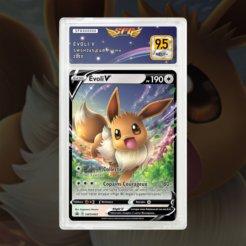 Gradation Évoli V SWSH065 Full Art | SFG Grading