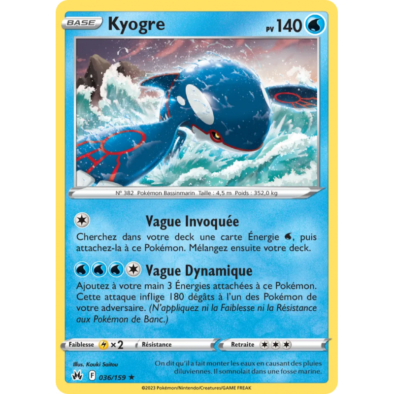 Kyogre 36/159