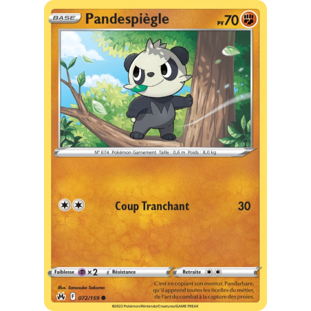 Pandespiègle 72/159