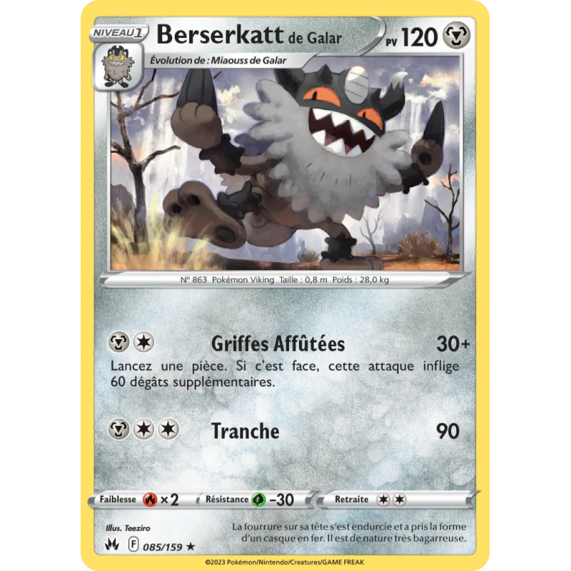 Berserkatt de Galar 85/159