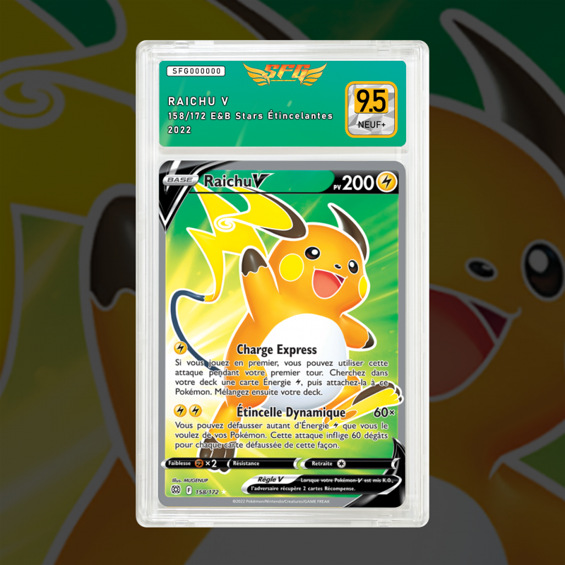 [FULL ART] RAICHU V 158/172