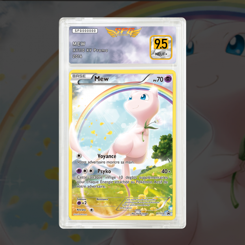 Gradation Mew XY110 Full Art | SFG Grading