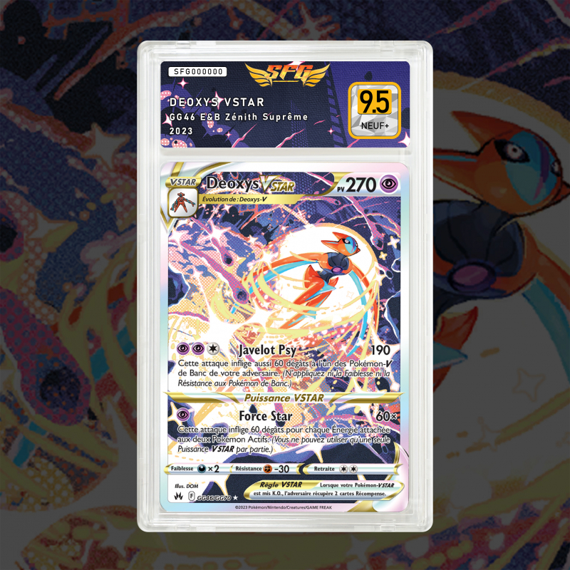 Gradation Deoxys Vstar GG46/GG70 Full Art | SFG Grading