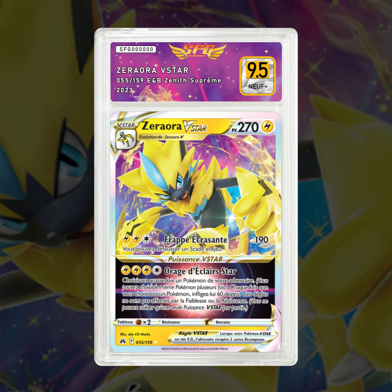 Gradation Zeraora Vstar 055/159 Full Art | SFG Grading