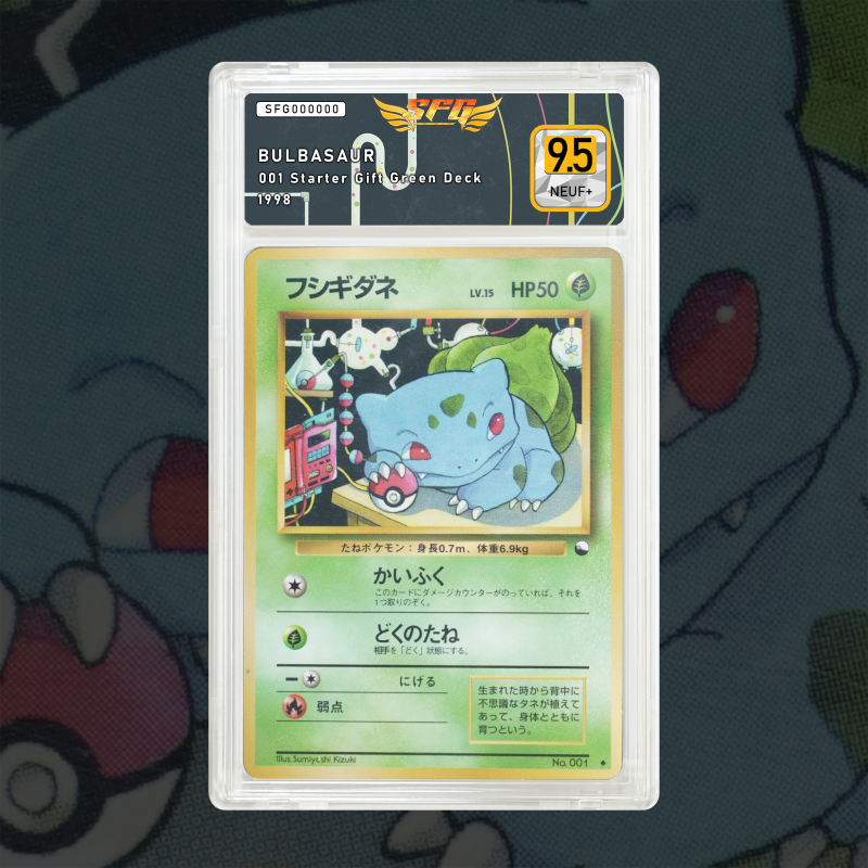 Gradation Bulbasaur 001/132 Full Art | SFG Grading
