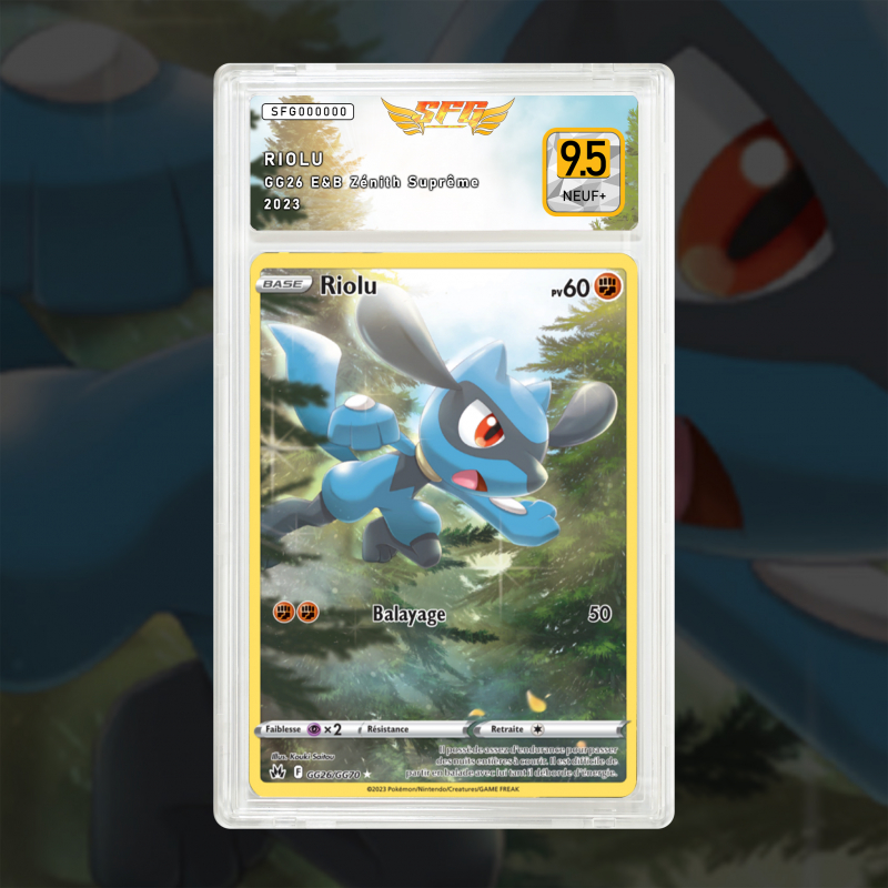 Gradation Riolu GG26/GG70 Full Art | SFG Grading