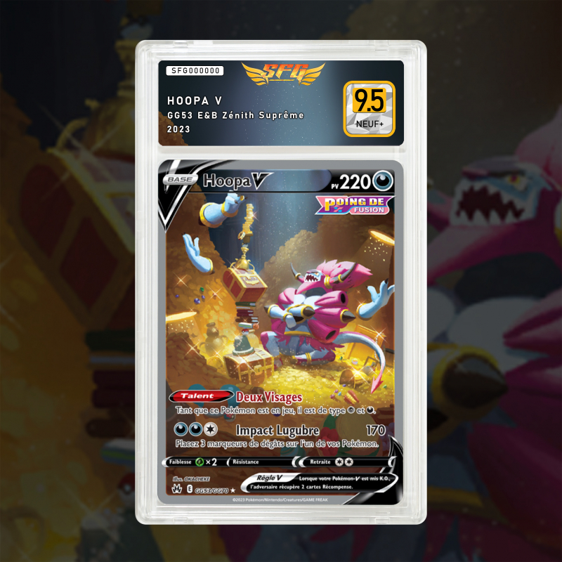 Gradation Hoopa V GG53/GG70 Full Art | SFG Grading