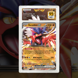 Gradation Koraidon Ex 125/198 Full Art | SFG Grading