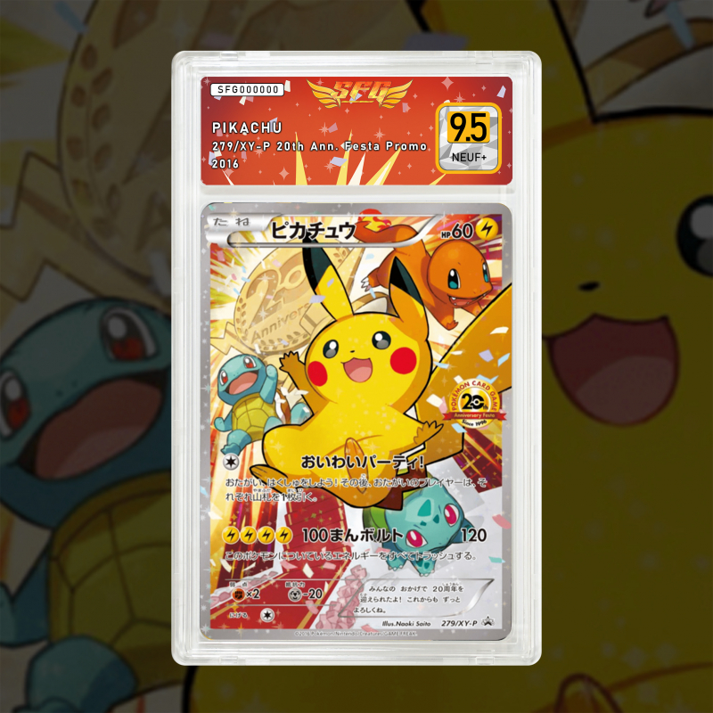 Gradation Pikachu 279 Full Art | SFG Grading