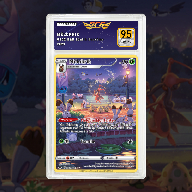 Gradation Mélokrik GG02/GG70 Full Art | SFG Grading
