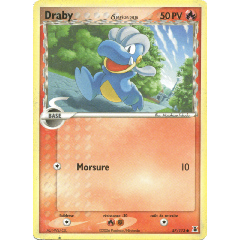 Draby d ESPÈCES DELTA 57/113