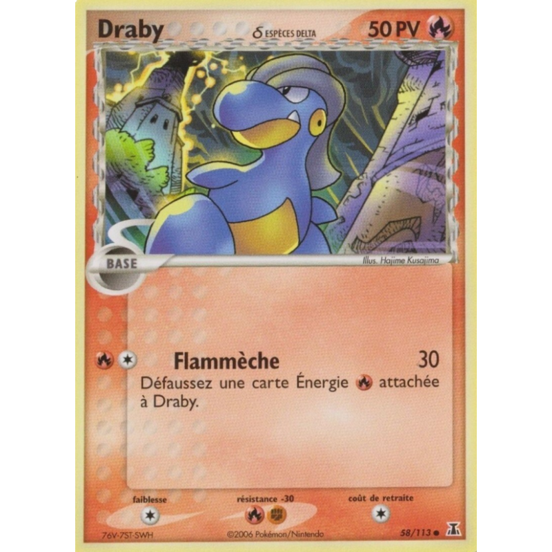Draby d ESPÈCES DELTA 58/113