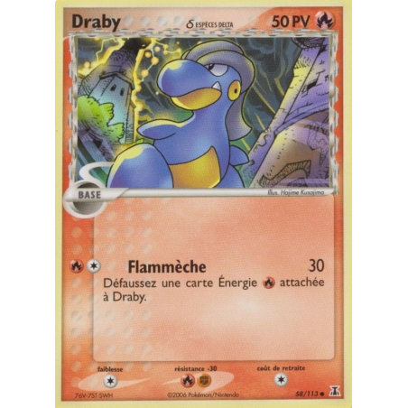 Draby d ESPÈCES DELTA 58/113