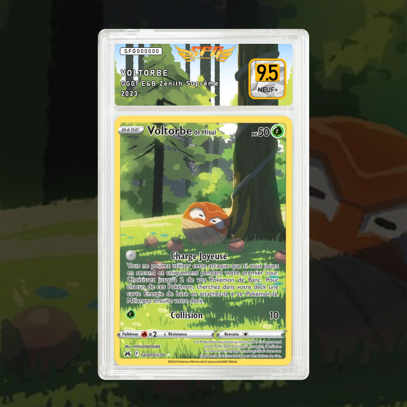 Gradation Voltorbe GG01/GG70 Full Art | SFG Grading