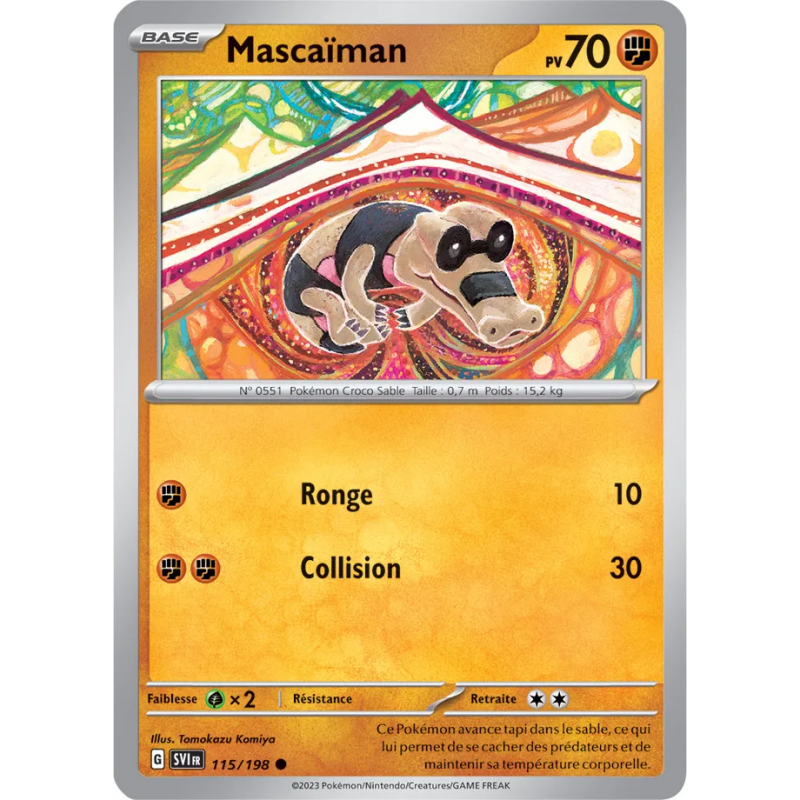 Mascaïman 115/198