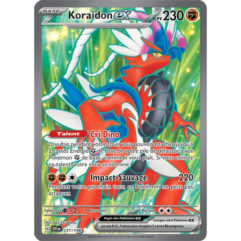 Koraidon ex 231/198