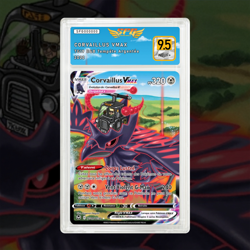 Gradation Corvaillus Vmax TG19/TG30 Full Art | SFG Grading