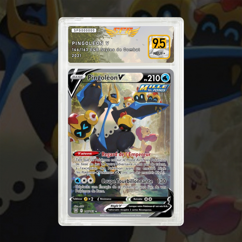 Gradation Pingoléon V 146/163 Full Art | SFG Grading