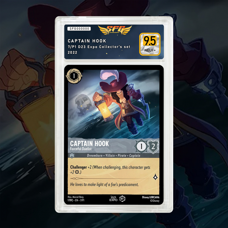 Gradation Captain Hook 7/P1 Full Art | SFG Grading