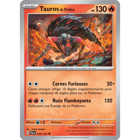 Tauros de Paldea 28/193