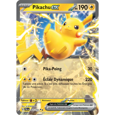 Pikachu ex 63/193