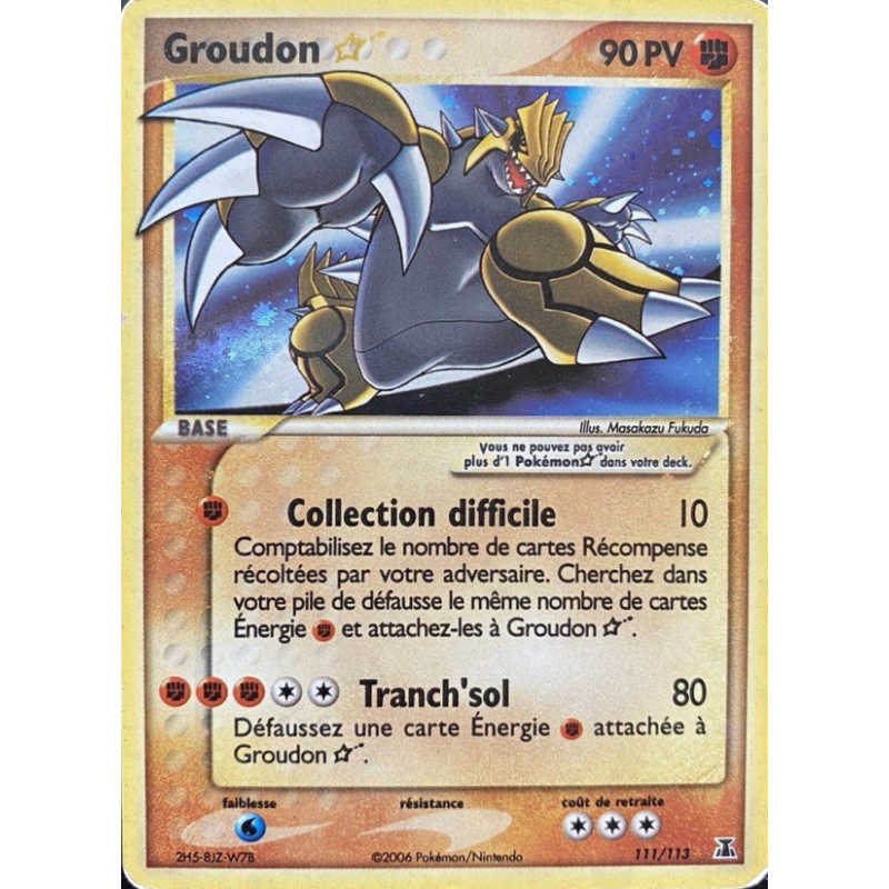 Groudon ? 111/113