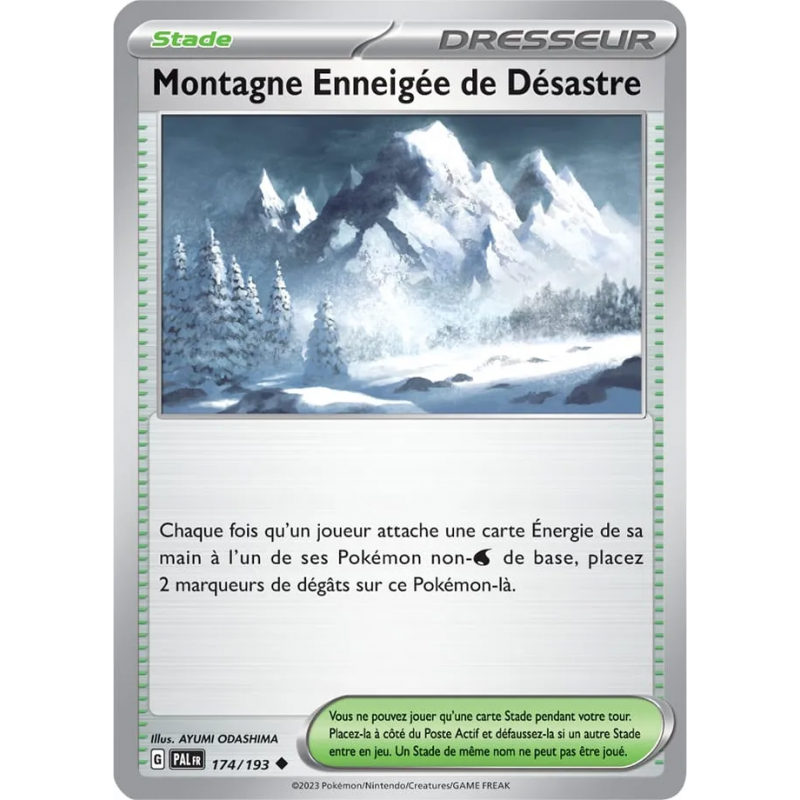 Montagne Enneigée de Désastre 174/193