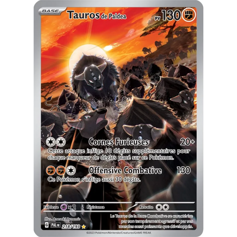 Tauros de Paldea 218/193