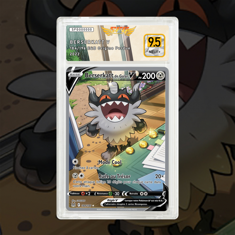 Gradation Berserkatt V 184/196 Full Art | SFG Grading