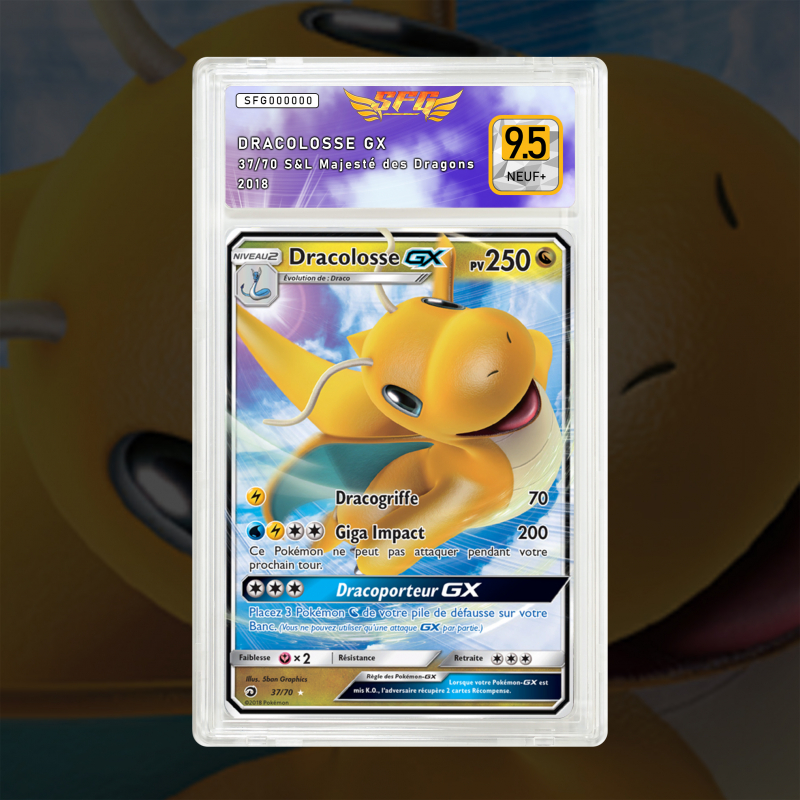 Gradation Dracolosse Gx 37/70 Full Art | SFG Grading